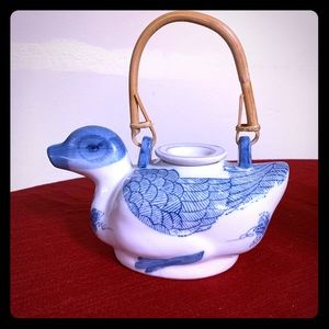 Ceramics blue / white